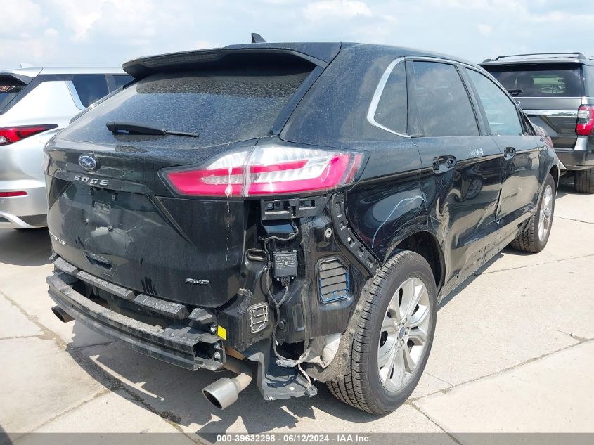 2022 Ford Edge Titanium VIN: 2FMPK4K95NBA94566 Lot: 39632298