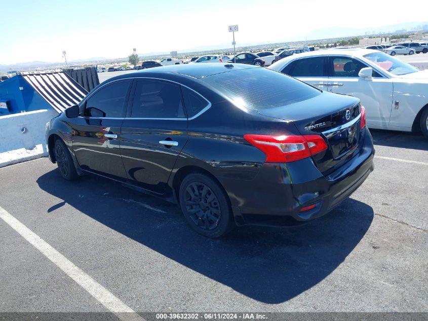 2017 Nissan Sentra Sv VIN: 3N1AB7AP6HY250043 Lot: 39632302