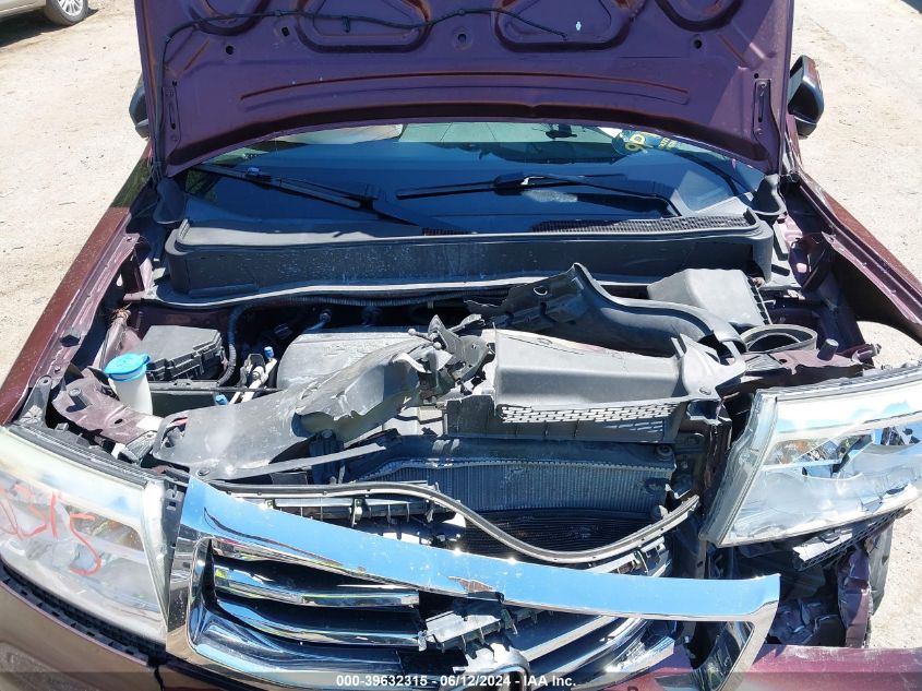 2013 Honda Pilot Ex-L VIN: 5FNYF4H54DB081441 Lot: 39632315