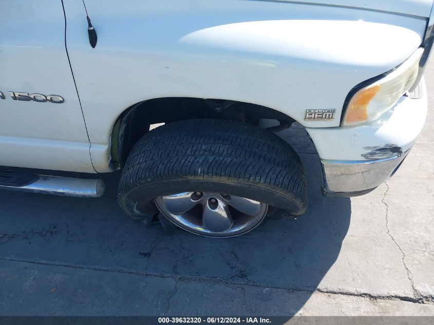 2003 Dodge Ram 1500 Slt/Laramie/St VIN: 1D7HA18D73S376416 Lot: 39632320