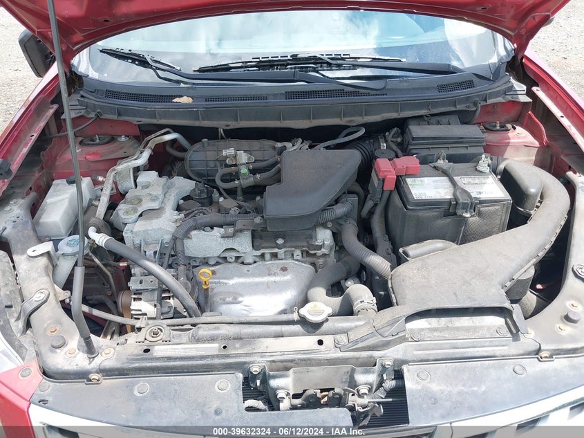 2015 Nissan Rogue VIN: JN8ASSMV3FW258072 Lot: 39632324