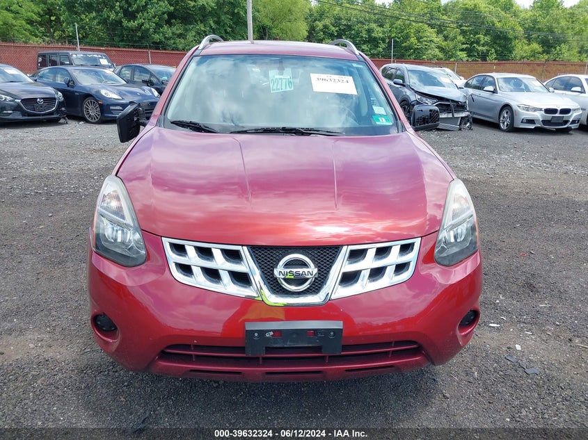 2015 Nissan Rogue VIN: JN8ASSMV3FW258072 Lot: 39632324