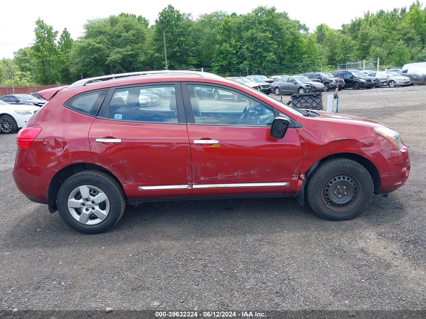 2015 Nissan Rogue VIN: JN8ASSMV3FW258072 Lot: 39632324