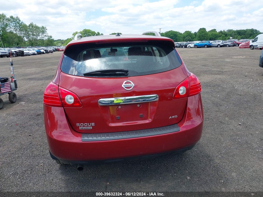 2015 Nissan Rogue VIN: JN8ASSMV3FW258072 Lot: 39632324