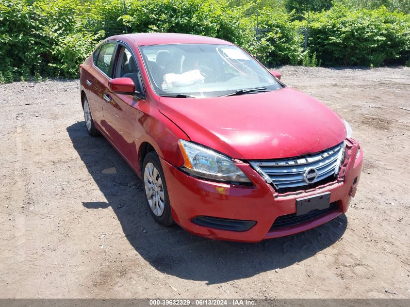 2013 NISSAN SENTRA SV - 3N1AB7APXDL732330