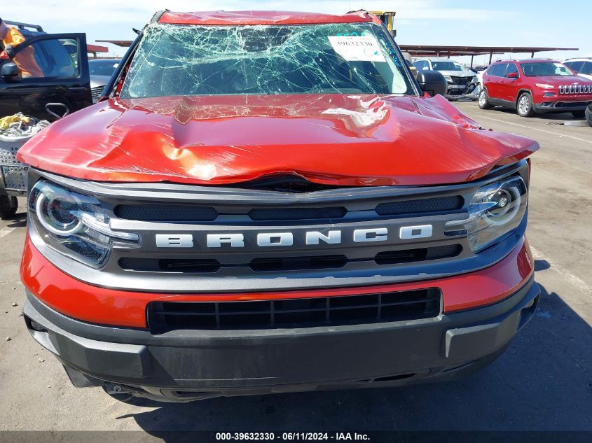 2023 Ford Bronco Sport Big Bend VIN: 3FMCR9B64PRD92530 Lot: 39632330