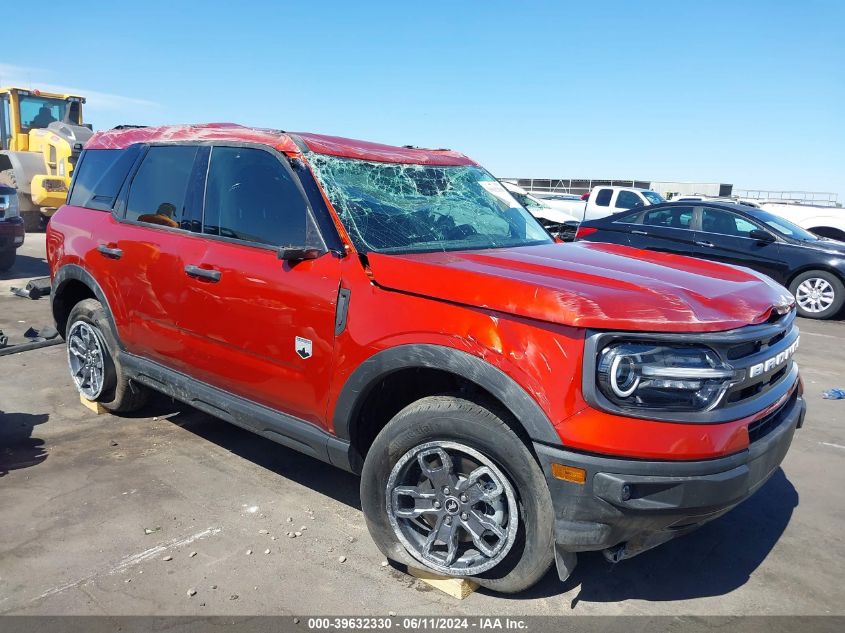 2023 Ford Bronco Sport Big Bend VIN: 3FMCR9B64PRD92530 Lot: 39632330