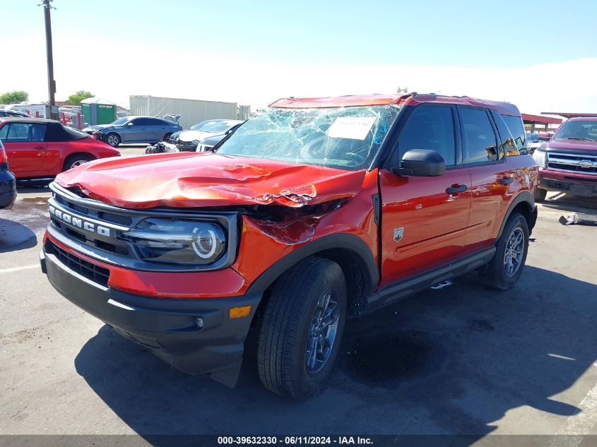 2023 Ford Bronco Sport Big Bend VIN: 3FMCR9B64PRD92530 Lot: 39632330
