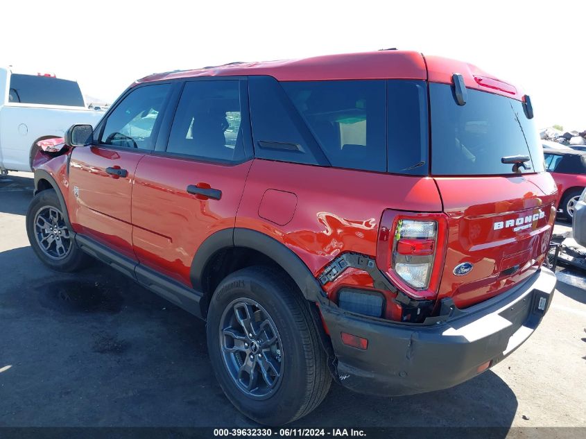 2023 Ford Bronco Sport Big Bend VIN: 3FMCR9B64PRD92530 Lot: 39632330