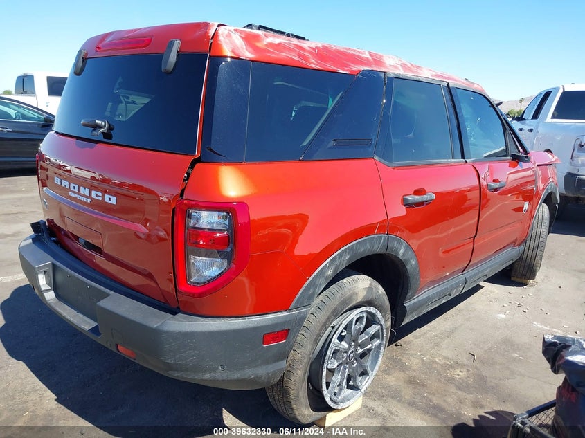 2023 Ford Bronco Sport Big Bend VIN: 3FMCR9B64PRD92530 Lot: 39632330