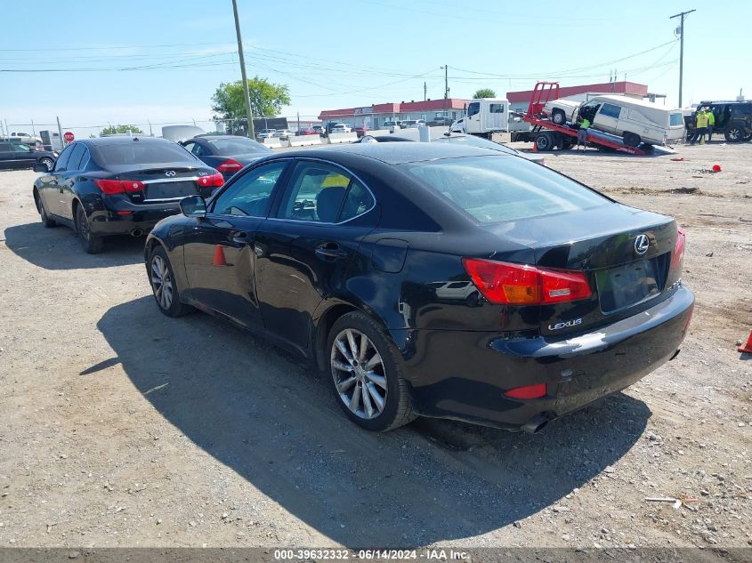 2006 Lexus Is 250 VIN: JTHCK262362002980 Lot: 39632332