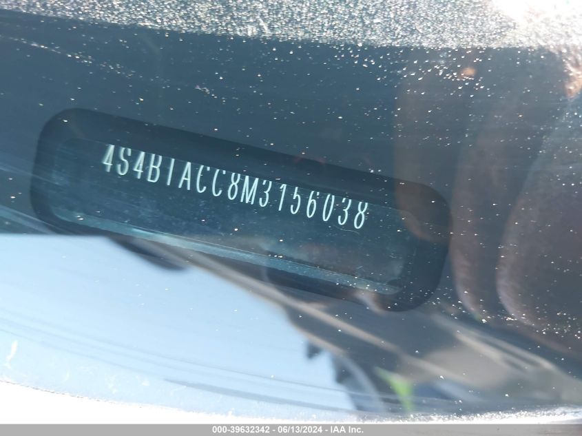 2021 Subaru Outback Premium VIN: 4S4BTACC8M3156038 Lot: 39632342