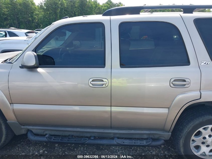 2003 Chevrolet Tahoe Z71 VIN: 1GNEK13Z03R311922 Lot: 39632366