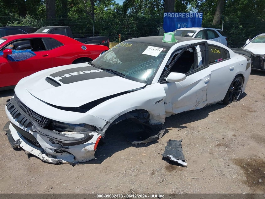 2018 Dodge Charger Daytona 392 Rwd VIN: 2C3CDXGJXJH202936 Lot: 39632373