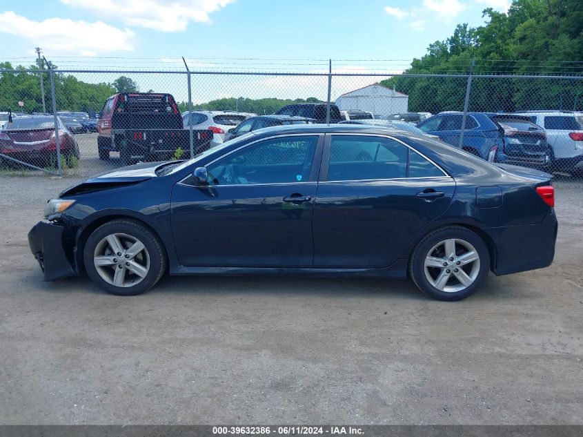 2013 Toyota Camry Se VIN: 4T1BF1FK3DU296311 Lot: 39632386