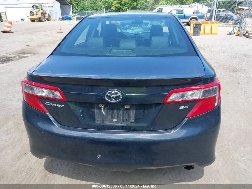 2013 Toyota Camry Se VIN: 4T1BF1FK3DU296311 Lot: 39632386