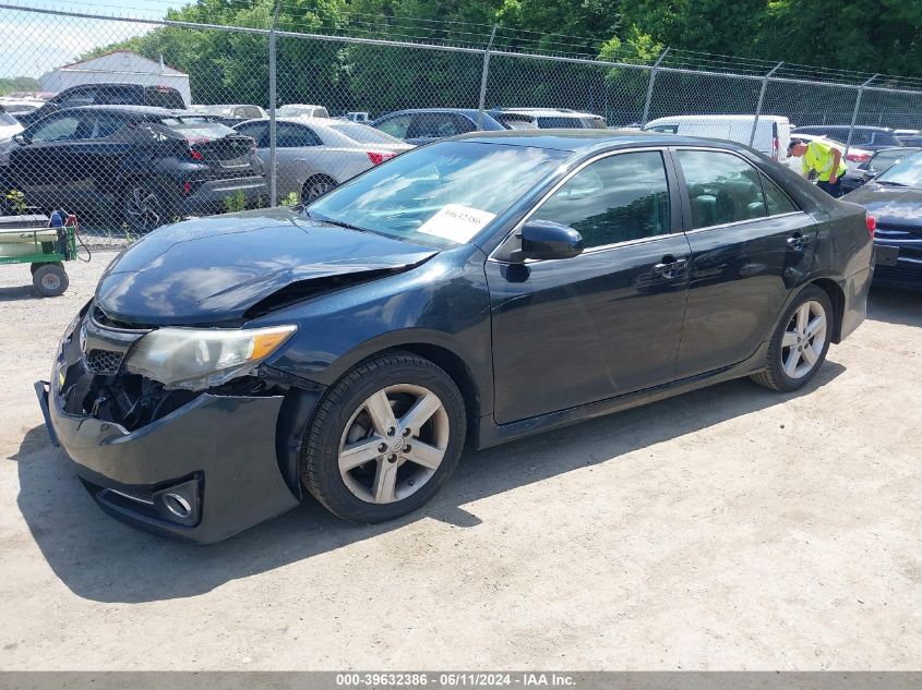 2013 Toyota Camry Se VIN: 4T1BF1FK3DU296311 Lot: 39632386