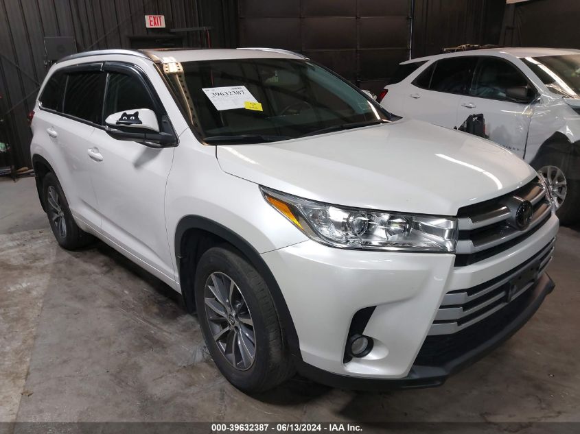 2018 Toyota Highlander Xle VIN: 5TDJZRFH9JS908618 Lot: 39632387