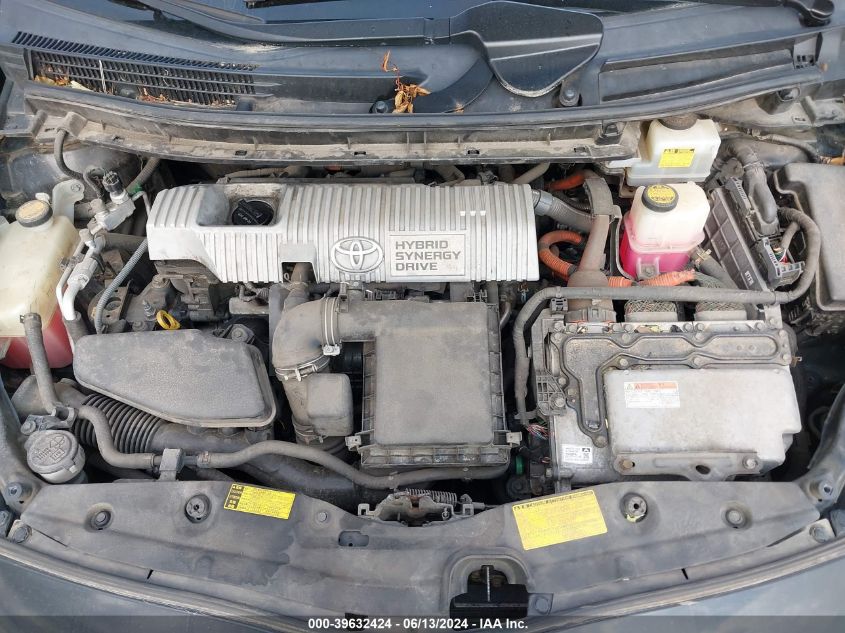 2011 Toyota Prius Three VIN: JTDKN3DU6B0297108 Lot: 39632424
