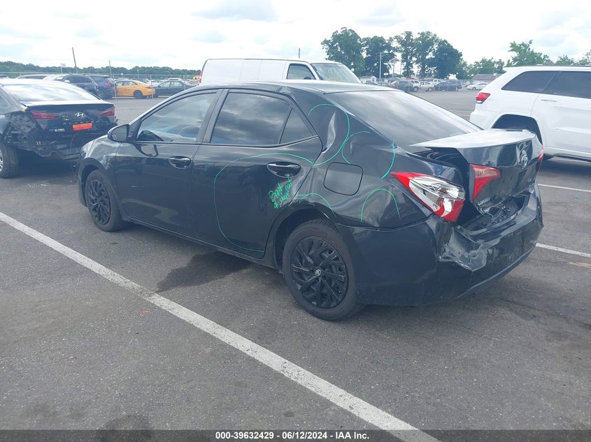 2018 TOYOTA COROLLA LE - 2T1BURHE8JC973359