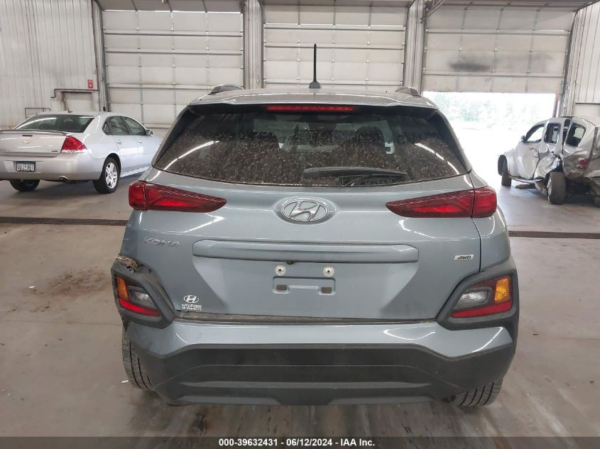 2020 Hyundai Kona Sel VIN: KM8K2CAA9LU488921 Lot: 39632431