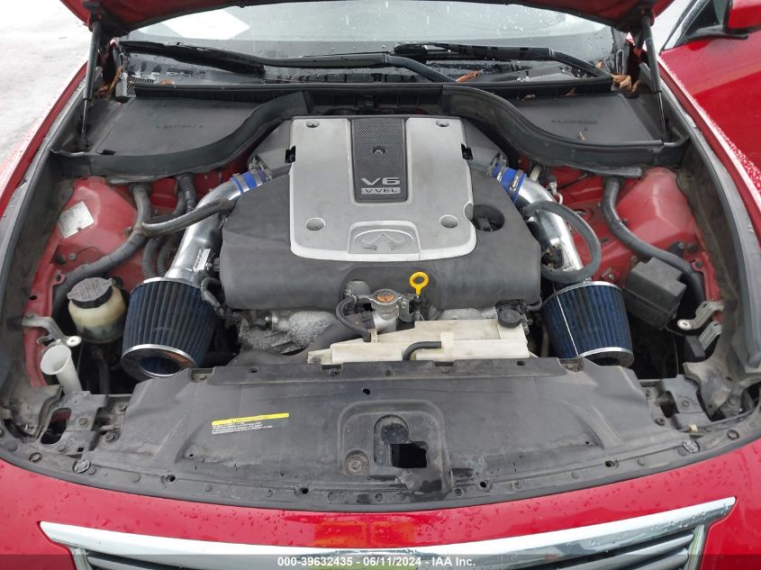 2010 Infiniti G37 Journey VIN: JN1CV6AP8AM408014 Lot: 39632435