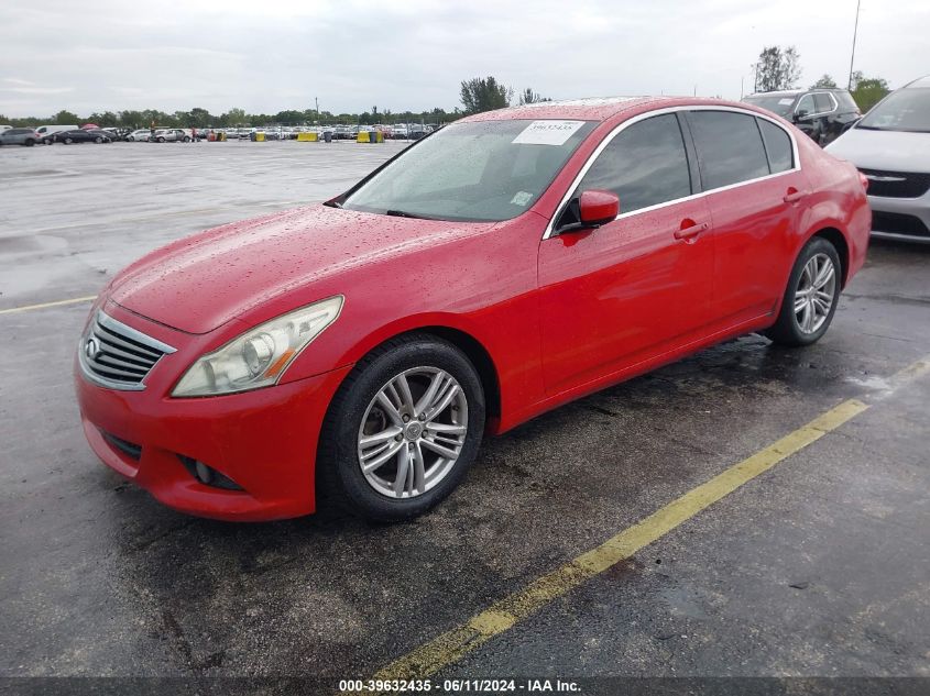 2010 Infiniti G37 Journey VIN: JN1CV6AP8AM408014 Lot: 39632435