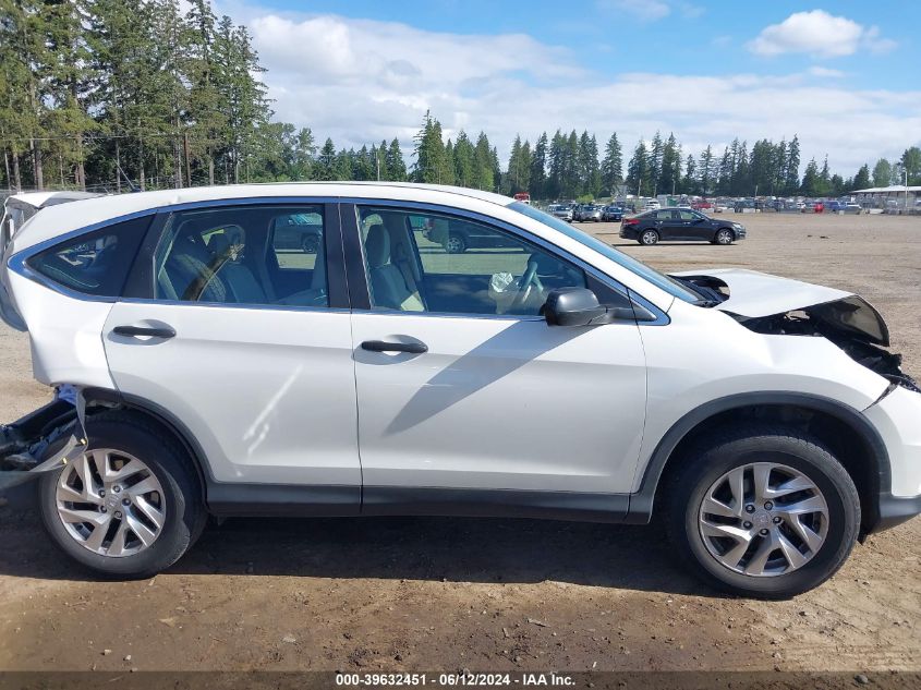 2015 Honda Cr-V Lx VIN: 5J6RM4H34FL014728 Lot: 39632451