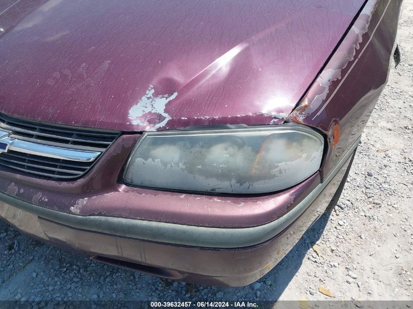 2004 Chevrolet Impala VIN: 2G1WF52E949196944 Lot: 39632457