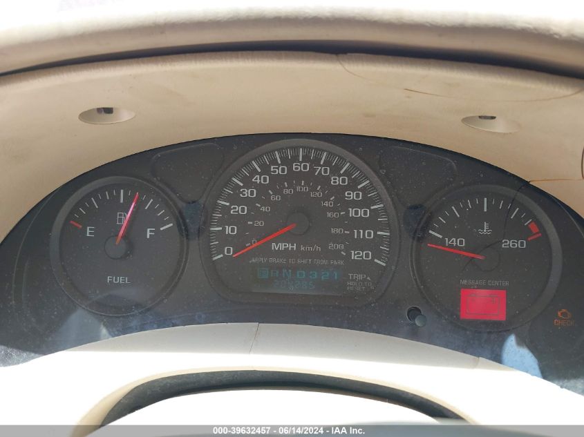 2004 Chevrolet Impala VIN: 2G1WF52E949196944 Lot: 39632457