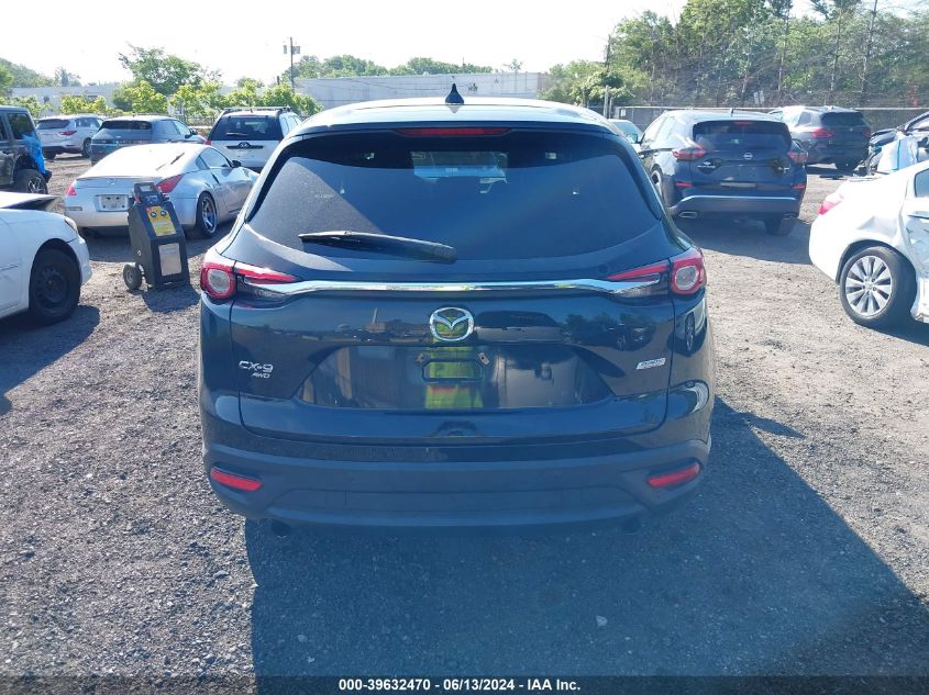 2019 Mazda Cx-9 Touring VIN: JM3TCBCY7K0317852 Lot: 39632470