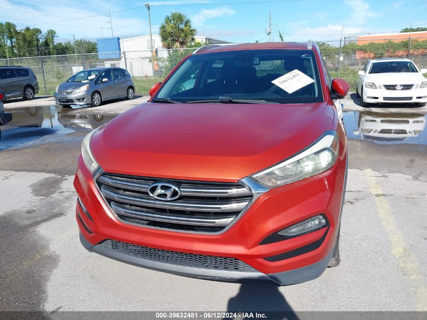 2016 Hyundai Tucson Limited VIN: KM8J33A20GU119288 Lot: 39632481