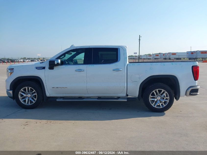 2019 GMC Sierra 1500 Slt VIN: 3GTP8DED1KG274087 Lot: 39632487