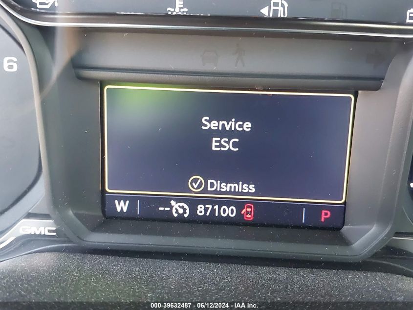 2019 GMC Sierra 1500 Slt VIN: 3GTP8DED1KG274087 Lot: 39632487