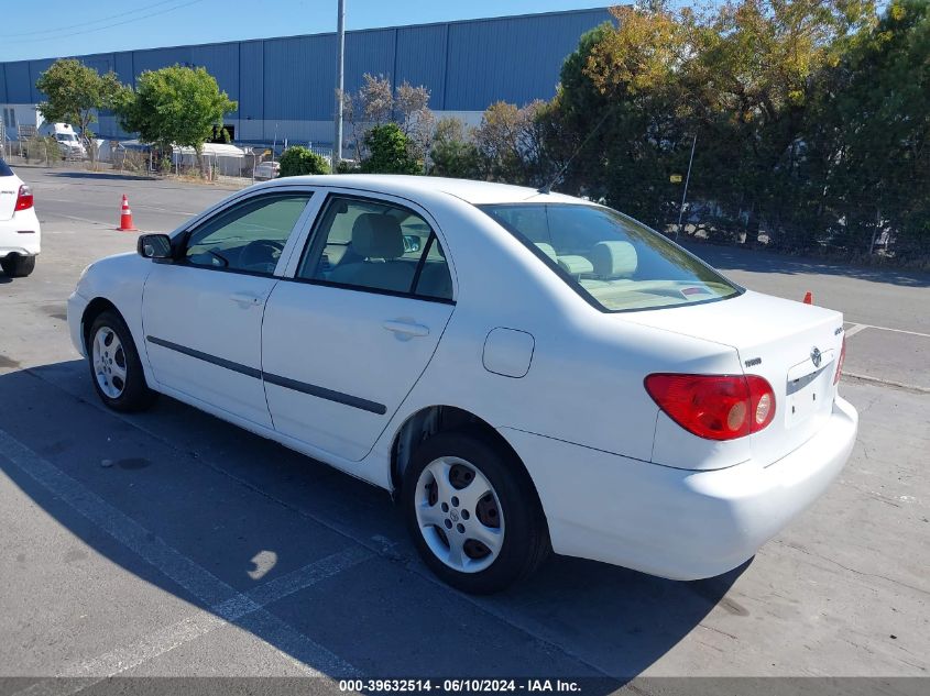 2008 Toyota Corolla Ce VIN: 1NXBR32E68Z954356 Lot: 39632514