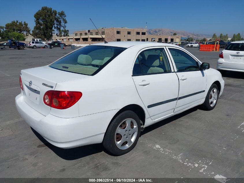 2008 Toyota Corolla Ce VIN: 1NXBR32E68Z954356 Lot: 39632514