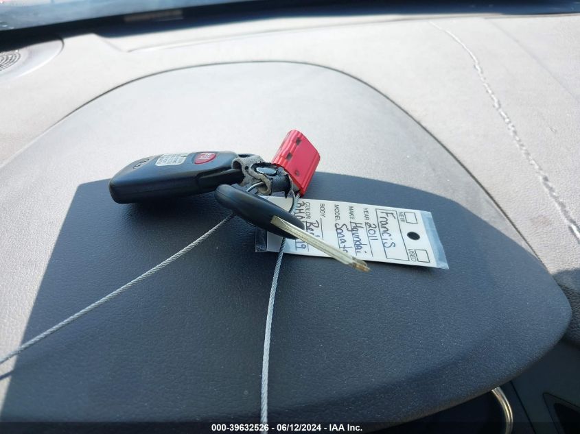 5NPEB4AC9BH067279 2011 Hyundai Sonata Gls