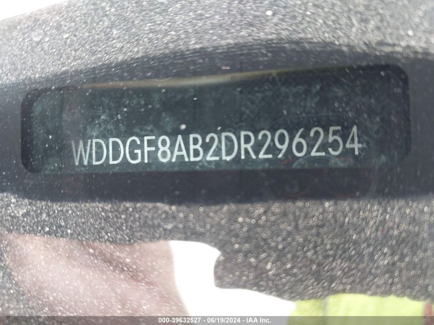 2013 Mercedes-Benz C 300 Luxury 4Matic/Sport 4Matic VIN: WDDGF8AB2DR296254 Lot: 39632527