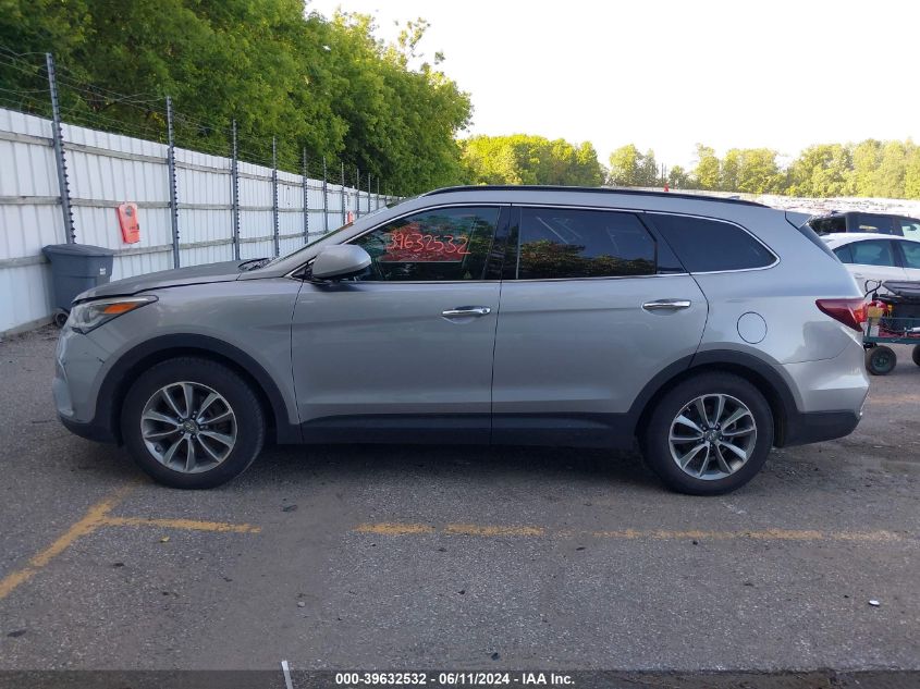 2017 Hyundai Santa Fe Se VIN: KM8SMDHF5HU234616 Lot: 39632532