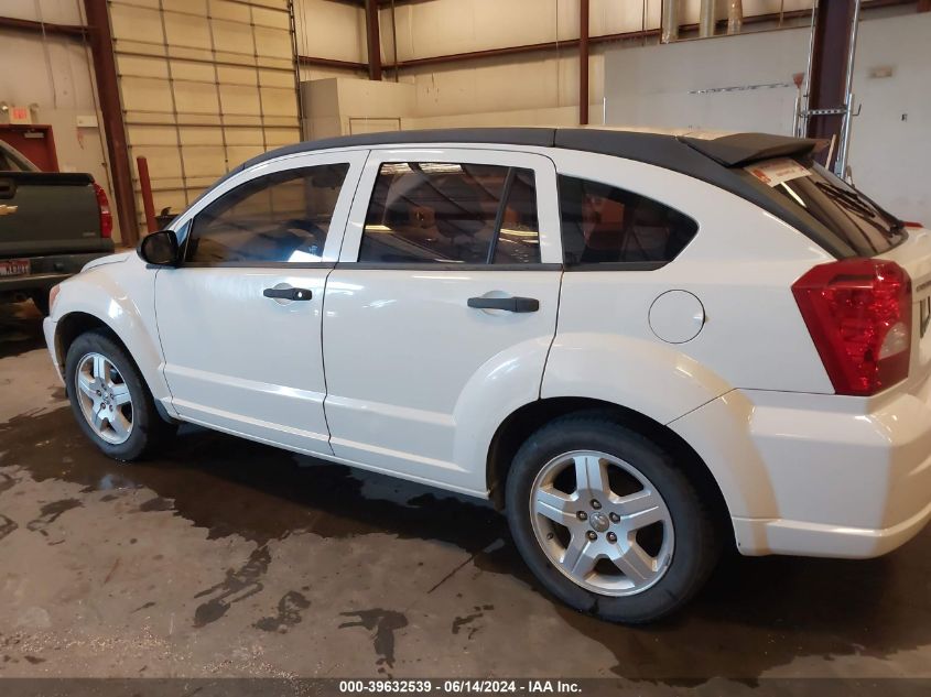 2008 Dodge Caliber Se VIN: 1B3HB28C18D501914 Lot: 39632539