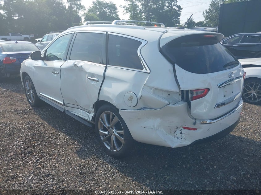 2013 Infiniti Jx35 VIN: 5N1AL0MM3DC347802 Lot: 39632563
