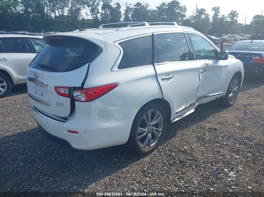 2013 Infiniti Jx35 VIN: 5N1AL0MM3DC347802 Lot: 39632563