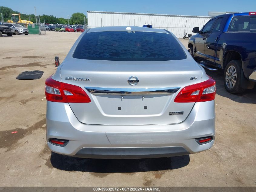 2019 Nissan Sentra Sv VIN: 3N1AB7AP5KY297877 Lot: 39632572