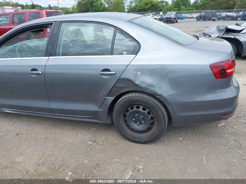 2017 Volkswagen Jetta 1.4T S VIN: 3VW2B7AJ4HM279266 Lot: 39632580