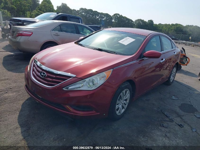 2012 Hyundai Sonata Gls VIN: 5NPEB4AC5CH458513 Lot: 39632579