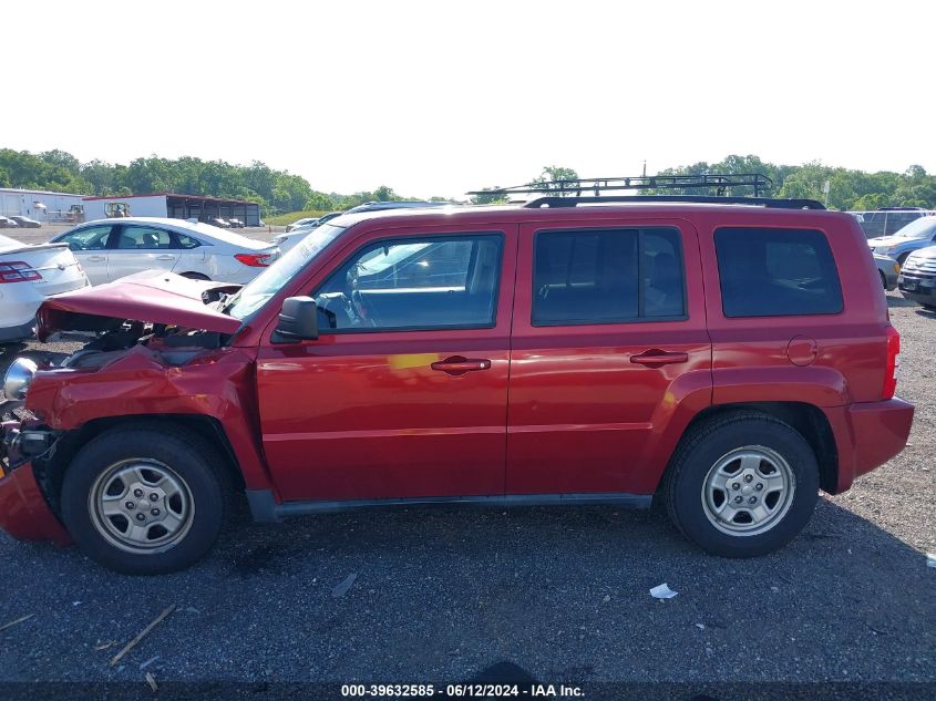 1J4NF2GB4AD510458 2010 Jeep Patriot Sport