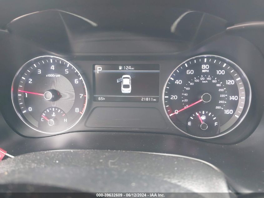 2023 Kia Forte Lxs VIN: 3KPF24AD2PE554591 Lot: 39632609