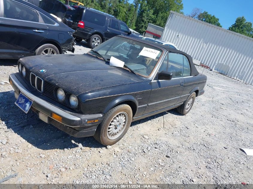 1989 BMW 325 I Automatic VIN: WBABB2305K8862531 Lot: 39632614