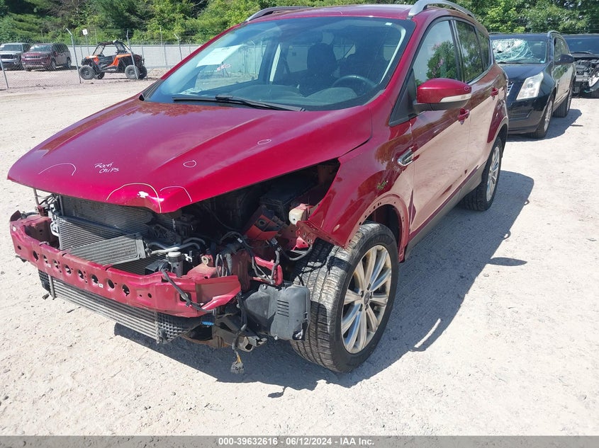 2017 Ford Escape Titanium VIN: 1FMCU9J94HUE69319 Lot: 39632616