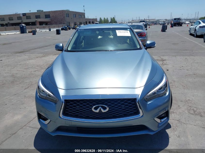 2018 Infiniti Q50 3.0T Luxe VIN: JN1EV7AP0JM363603 Lot: 39632628